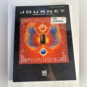 Journey Greatest Hits Guitar Rock Authentic Guitar TAB Edition